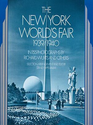 cover image of The New York World's Fair, 1939/1940